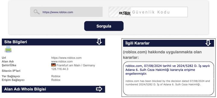 Roblox'a Erişim Engeli Geldi