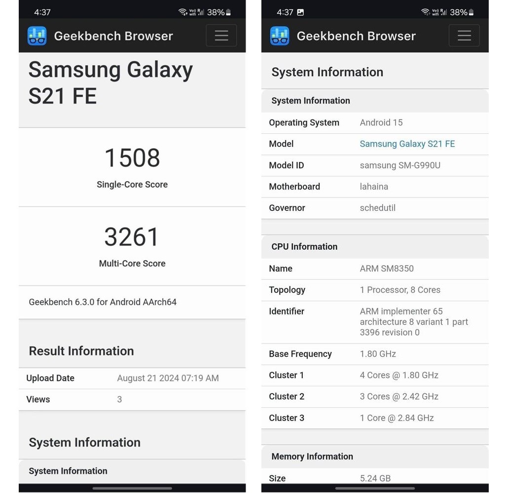 Samsung Galaxy S21 FE, One UI 7 ile Performansını Artırıyor