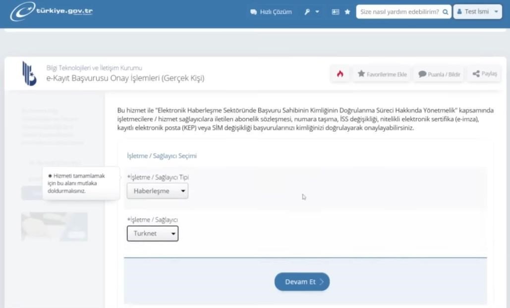e-Devlet ile Dijital Kimlik Doğrulama