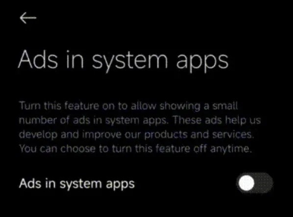 Xiaomi'nin Reklam Kapatma Özelliği Hakkında Son Gelişmeler